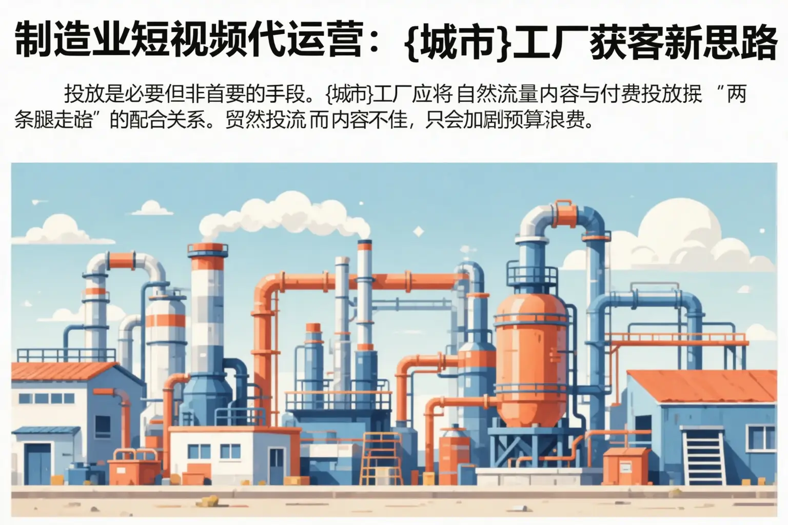 制造业短视频代运营:振安工厂获客新思路